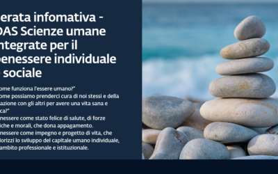 4 giugno 2024 – Serata infomativa – DAS Scienze umane integrate per il benessere individuale e sociale